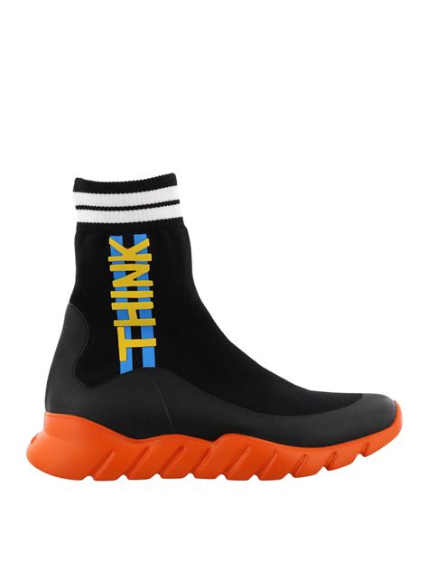 fendi trainers junior|Fendi designer high top sneakers.